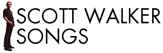 Scott Walker figure and logo - lyrics songs tabs chords